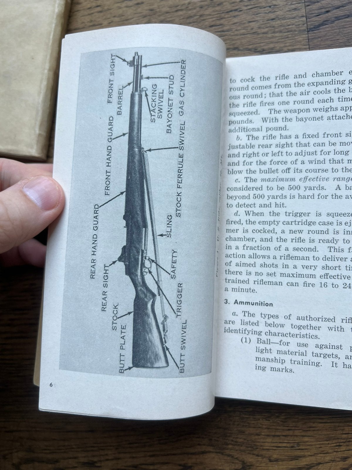WO2 Amerikaans M1 Garand Rifle techisch voorschrift, Verzamelen, Militaria | Tweede Wereldoorlog, Amerika, Verzenden