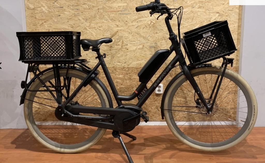 Batavus Quip 55 dames bosch middenmotor met garantie, Fietsen en Brommers, Elektrische fietsen, Ophalen, Batavus, Zo goed als nieuw