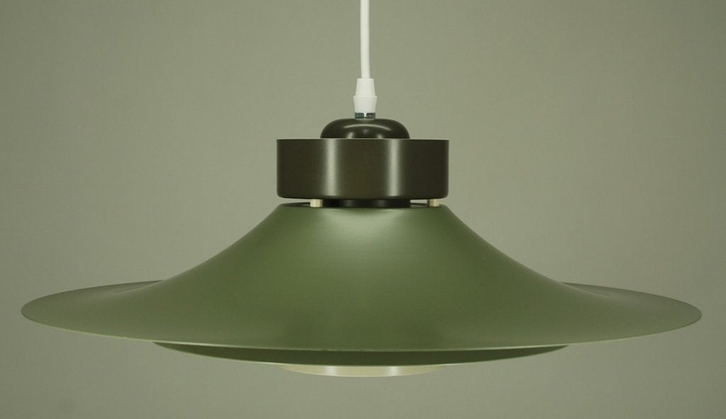 Vintage 1980's Deense hanglamp - 195 euro, Gebruikt, Vintage MCM, Minder dan 50 cm, Vintage MCM