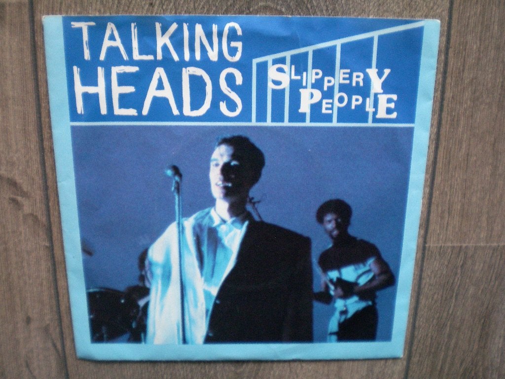 Talking Heads - Slippery People., Ophalen of Verzenden, Gebruikt, Pop