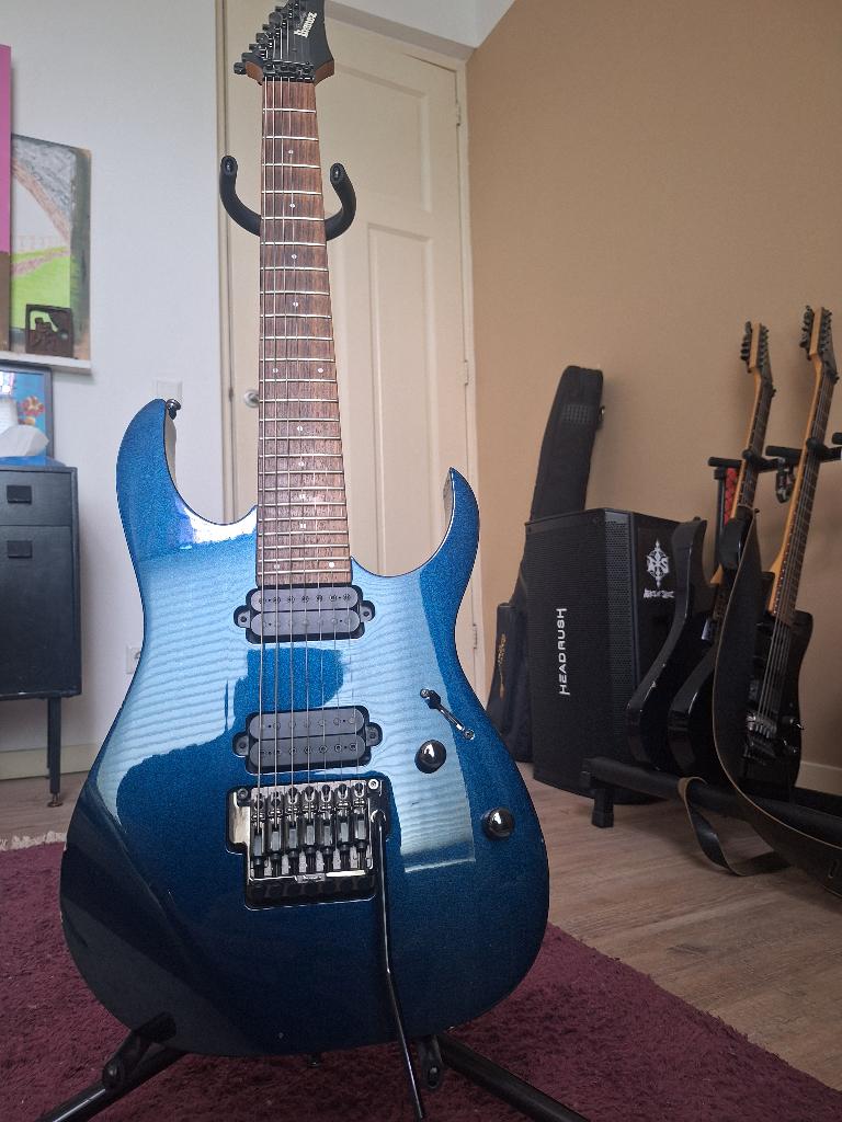 Ibanez RG1527 Prestige 7string Team J. Craft, Ophalen of Verzenden, Gebruikt, Solid body, Ibanez