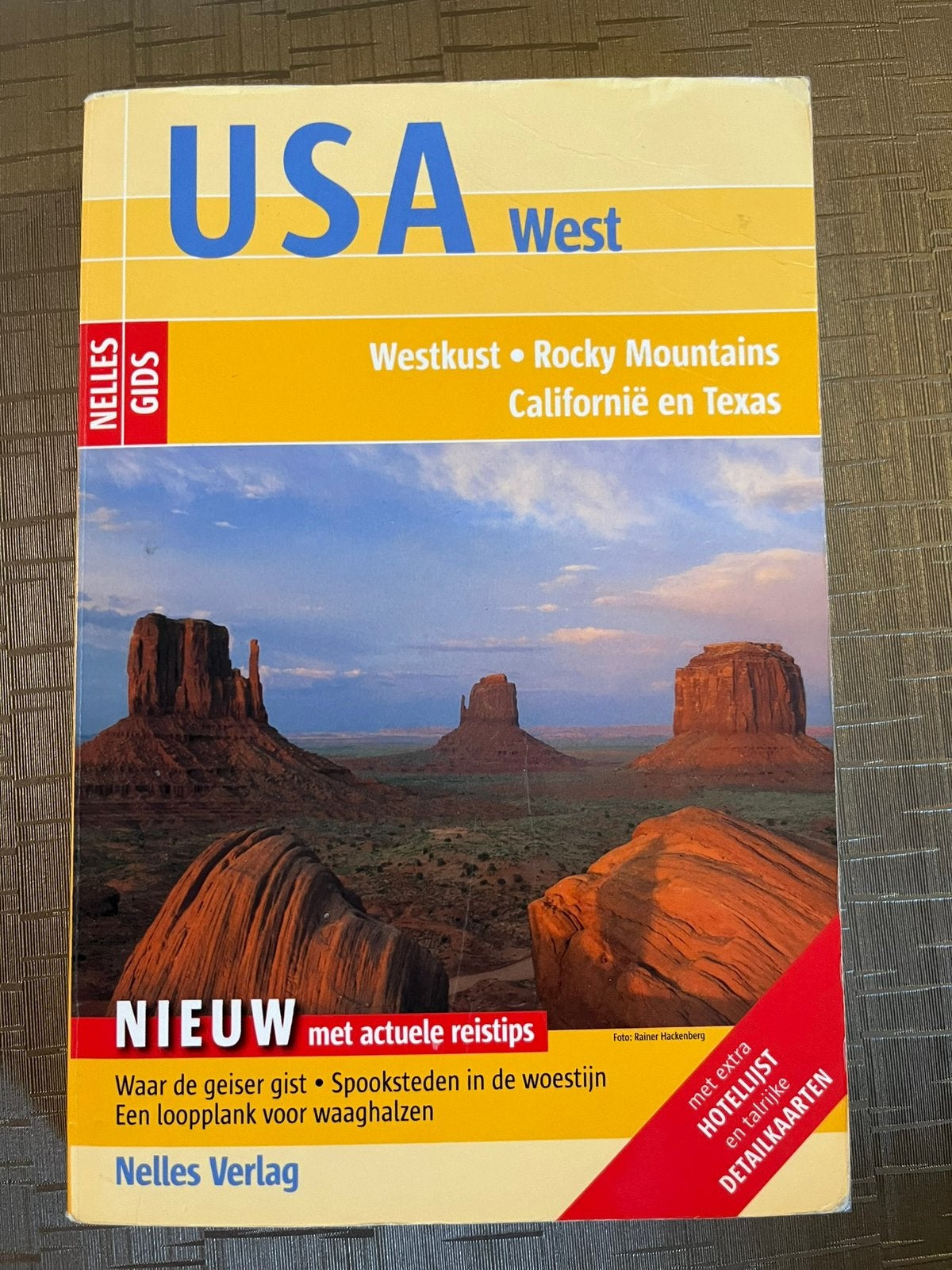 Reisboek USA West Amerika, Overige merken, Ophalen of Verzenden, Zo goed als nieuw, Reisgids of -boek