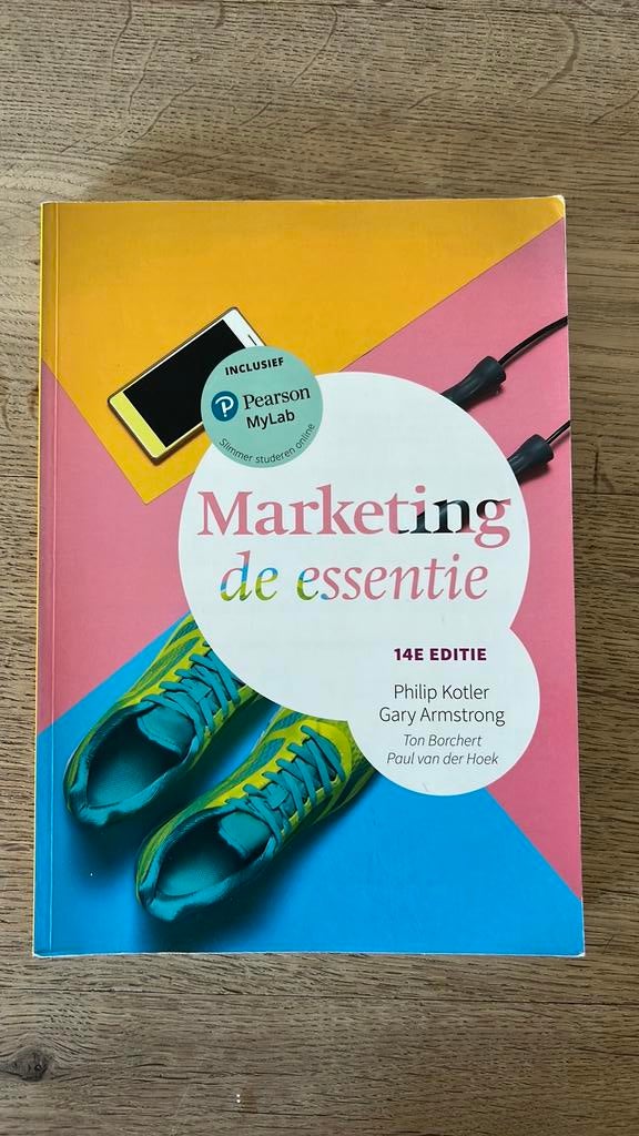 Marketing de essentie, Ophalen of Verzenden, Zo goed als nieuw, Economie en Marketing