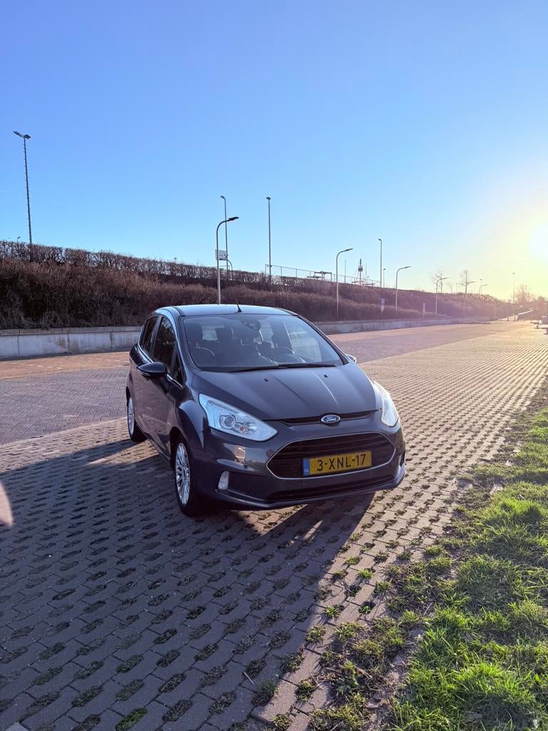 Ford B-Max 1.0 Ecoboost |NAVI|CRUISE|TREKHAAK|PARKEERSENSOR, Voorwielaandrijving, Euro 5, Stof, 100 pk