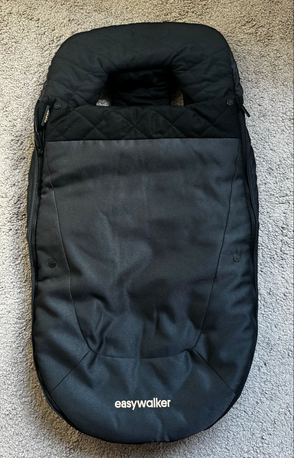 Easywalker Harvey Premium Voetenzak Zwart
