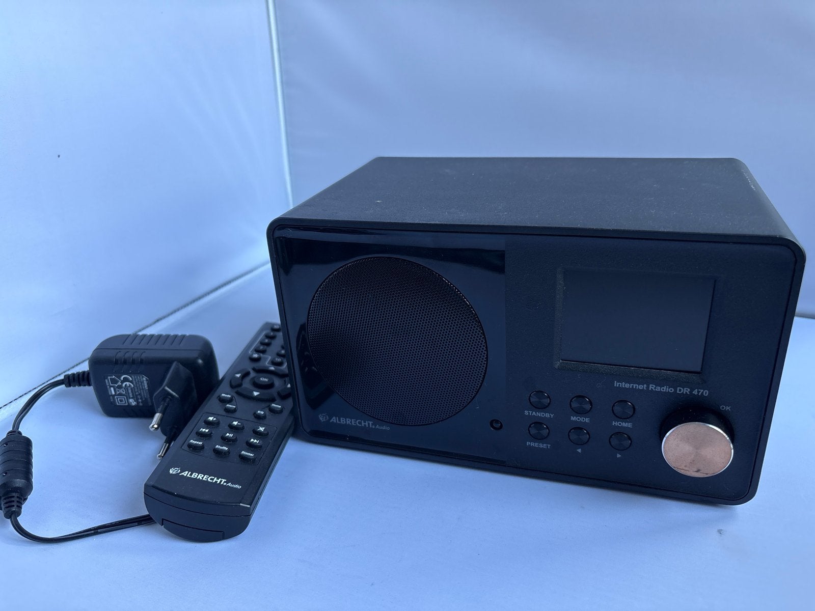 Albrecht Audio Internet Radio DR 470 met afstandsbediening, Audio, Tv en Foto, Ophalen of Verzenden, Zo goed als nieuw, Radio