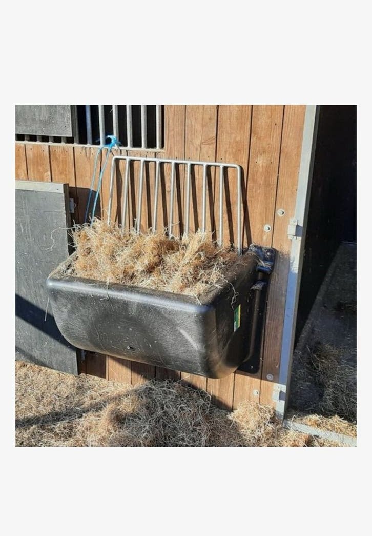 Slowfeeder paard 140 liter, Ophalen, Zo goed als nieuw
