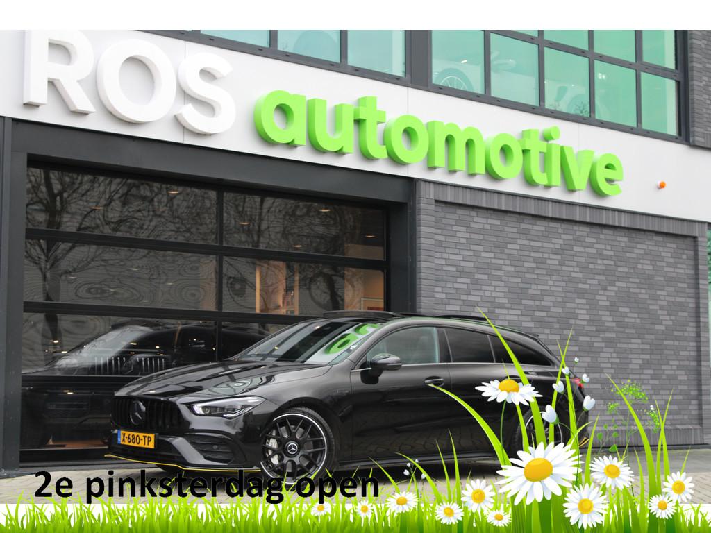 Mercedes-Benz CLA-Klasse Shooting Brake AMG 35 4MATIC Premiu, CLA, Zwart, Leder, Vierwielaandrijving