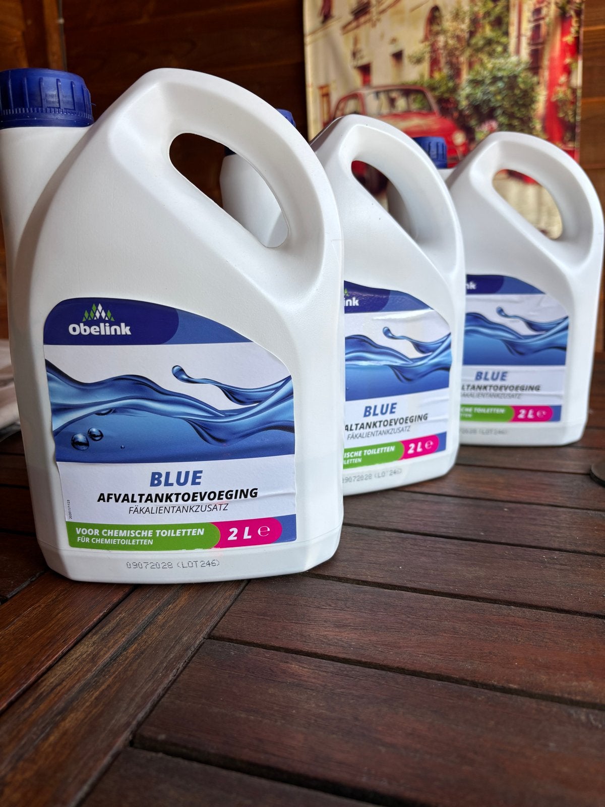 Obelink Blue Afvaltanktoevoeging 2L - Chemisch Toilet, Ophalen of Verzenden, Nieuw