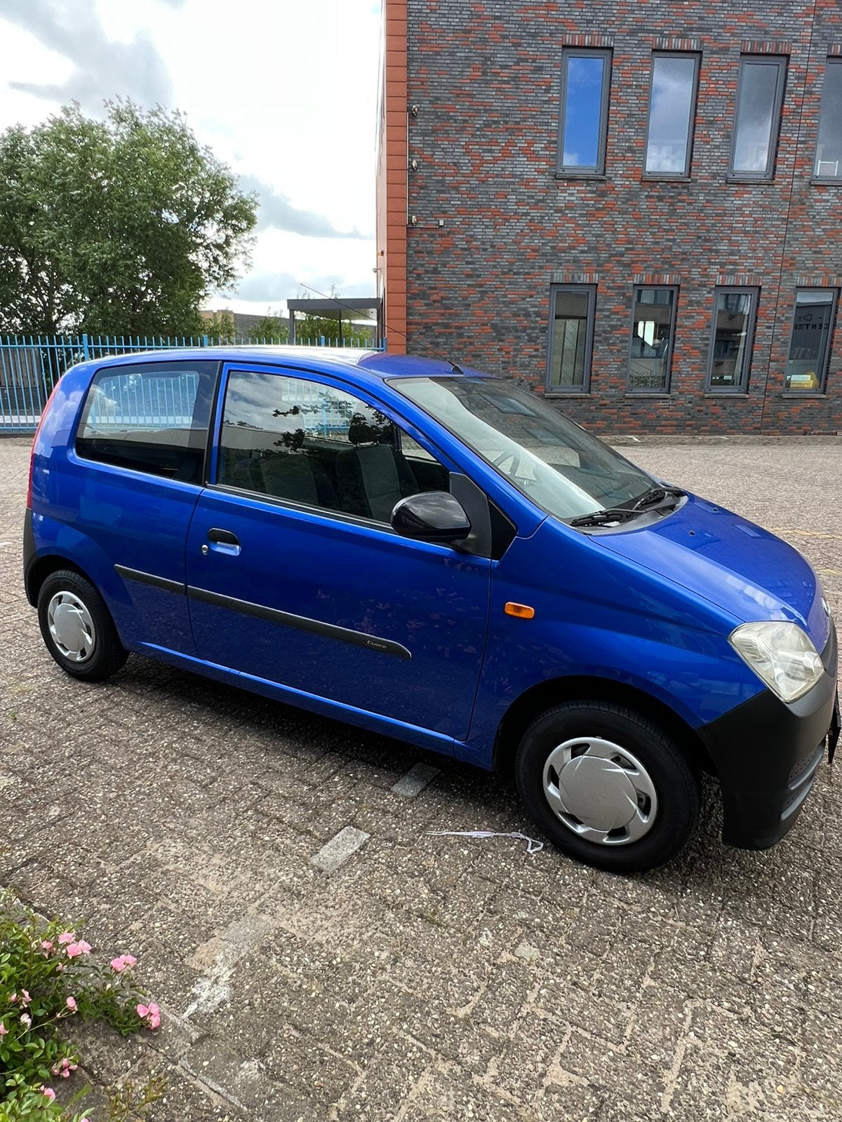 Daihatsu Cuore 1.0 /12V KYOTO 2007 Blauw, Auto's, Voorwielaandrijving, 600 kg, 18 €/maand, Cuore