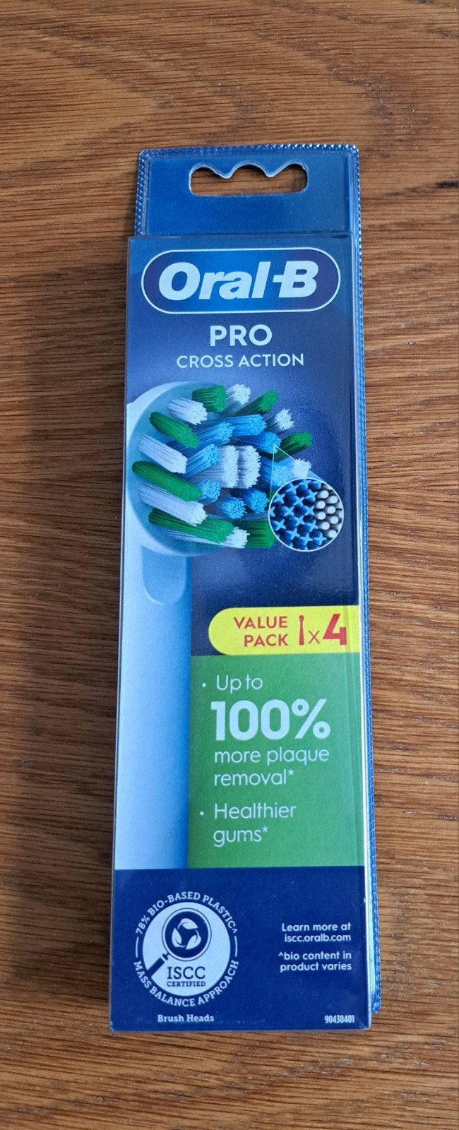Nieuw ORAL B pro cross action 4-pack opzetborstels, Ophalen of Verzenden, Nieuw, Opzetborstel