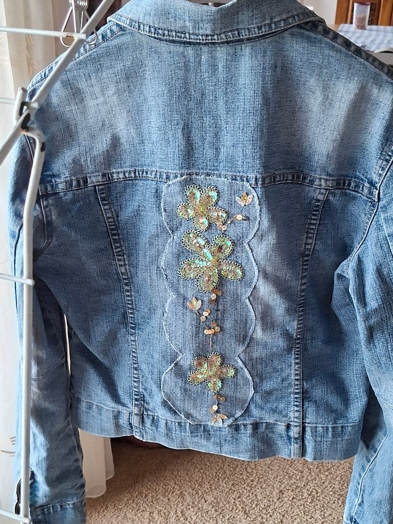spijkerjasje, Kleding | Dames, Ophalen, Zo goed als nieuw, Maat 38/40 (M), Blauw