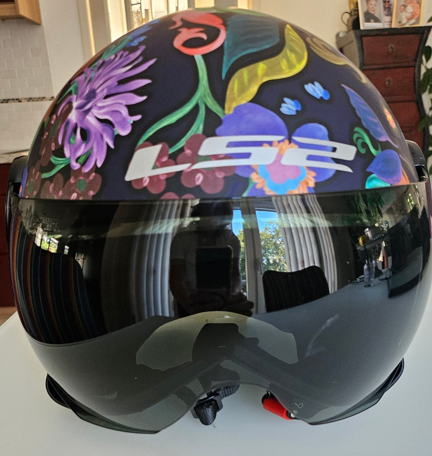 LS2 Sphere Lux scooterhelm - Maat M - Zo goed als nieuw, Fietsen en Brommers, Ophalen