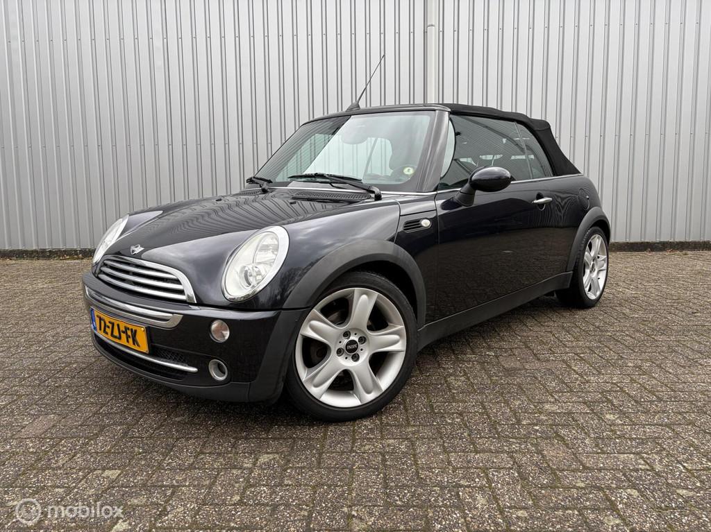Mini Cabrio 1.6 Cooper Chili Nieuwe Apk, Auto's, Mini, Voorwielaandrijving, Gebruikt, 4 cilinders, Cabriolet