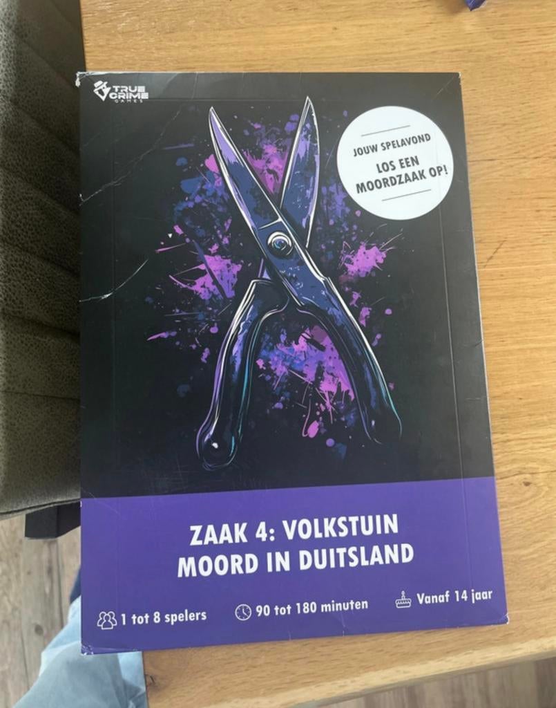 True crime spel, Hobby en Vrije tijd, Ophalen of Verzenden, Zo goed als nieuw