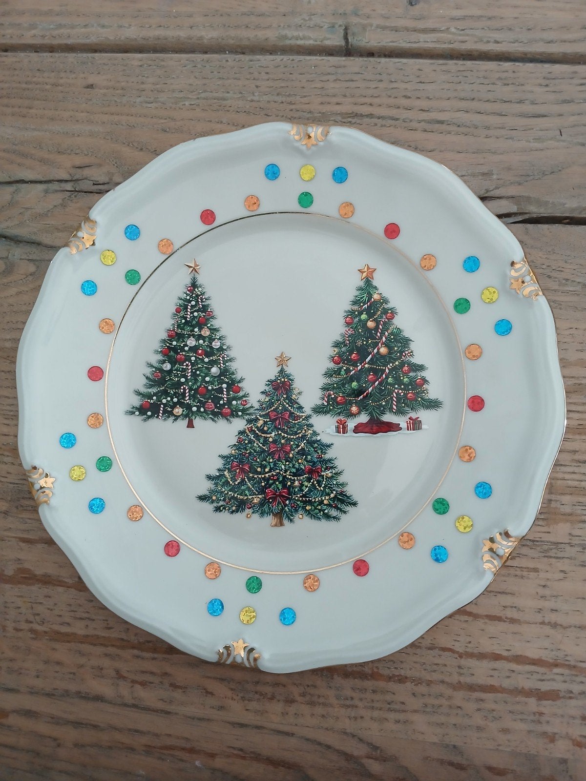 kerst wand/sier bordje, Meerkleurig, Overige stijlen, Nieuw, Ophalen of Verzenden