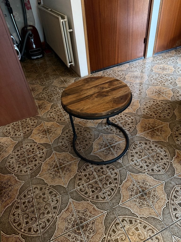 Salontafel/bijzet tafel, Ophalen, Minder dan 50 cm, Minder dan 50 cm, Zo goed als nieuw
