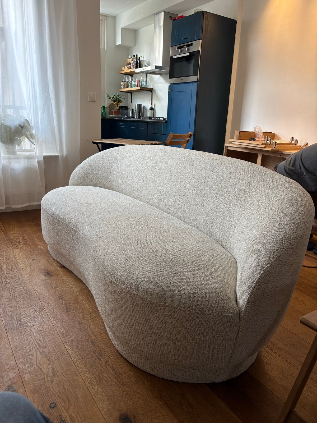 Jysk Bankje - Zo goed als nieuw, Huis en Inrichting, Ophalen, 150 tot 200 cm, Driepersoons, 75 tot 100 cm