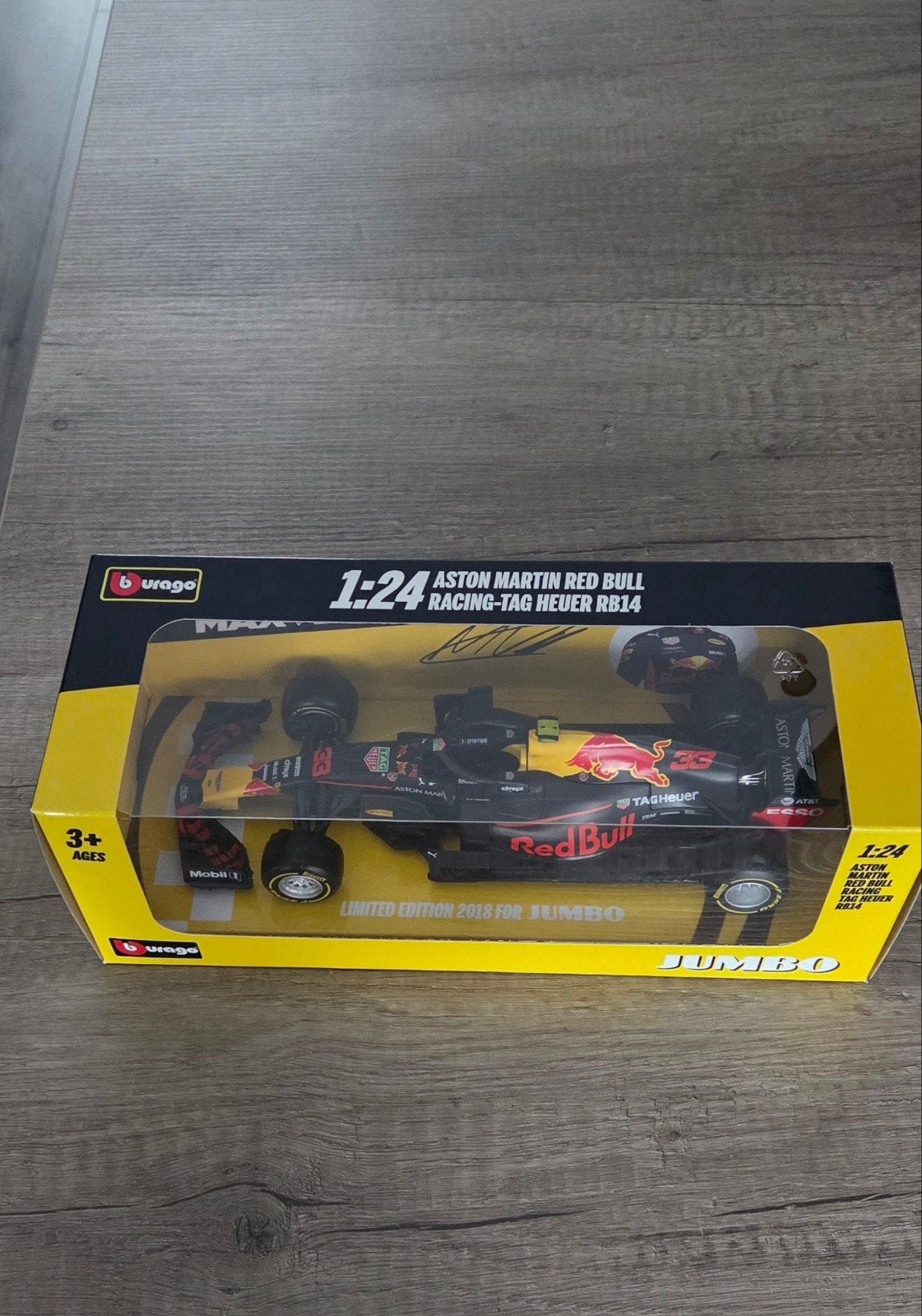 Aston Martin Red Bull Racing RB14 1:24 Nieuw, Ophalen of Verzenden, Nieuw, Auto, Overige merken