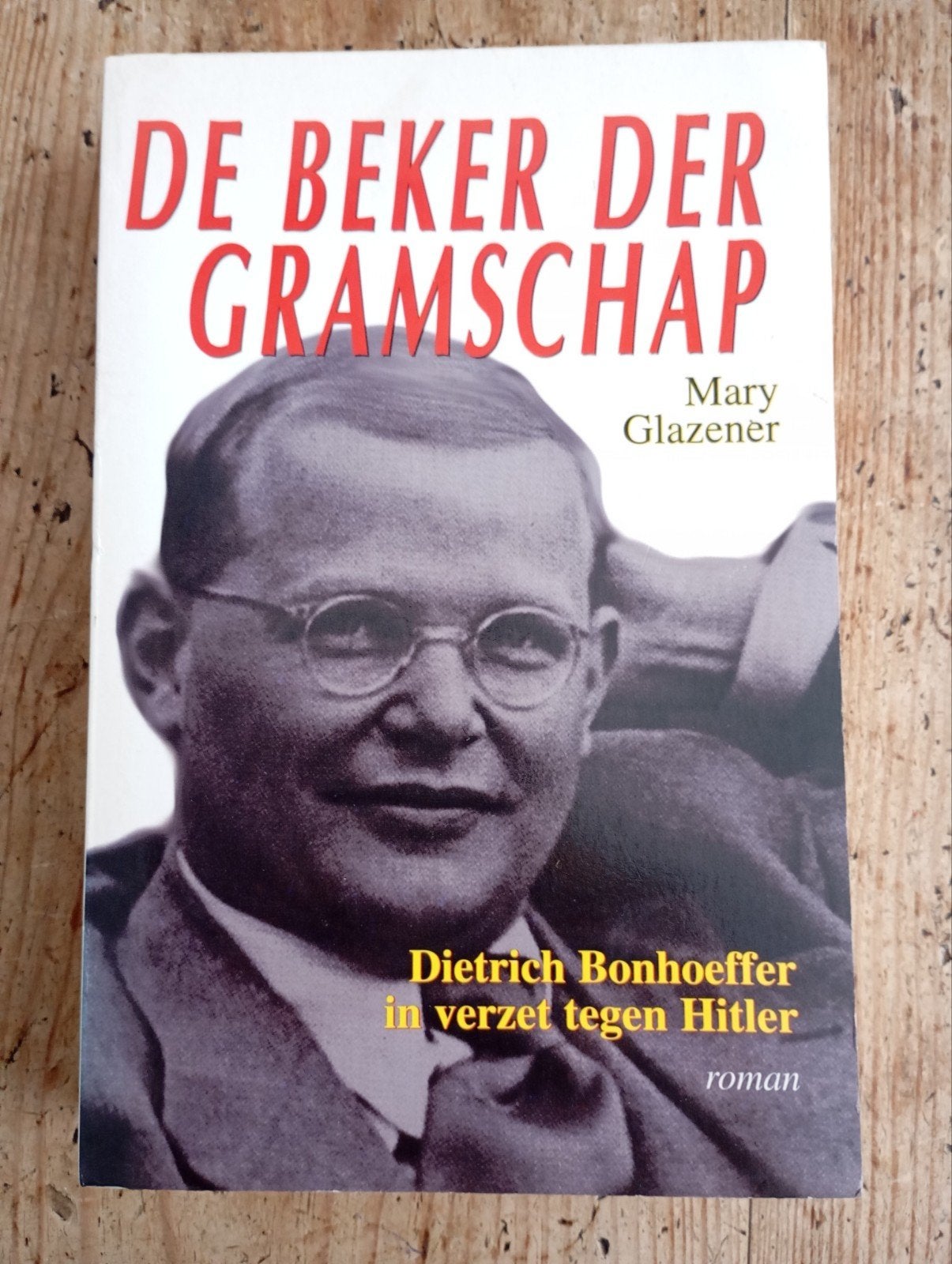 vintage Beker der Gramschap Boek Dietrich Bonhoeffer Hitler, Verzamelen, Merken en Reclamevoorwerpen, Ophalen of Verzenden, Zo goed als nieuw