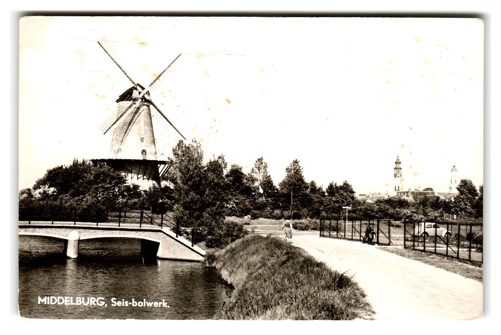 Middelburg, Seis-bolwerk, Verzenden, 1960 tot 1980, Gelopen, Zeeland