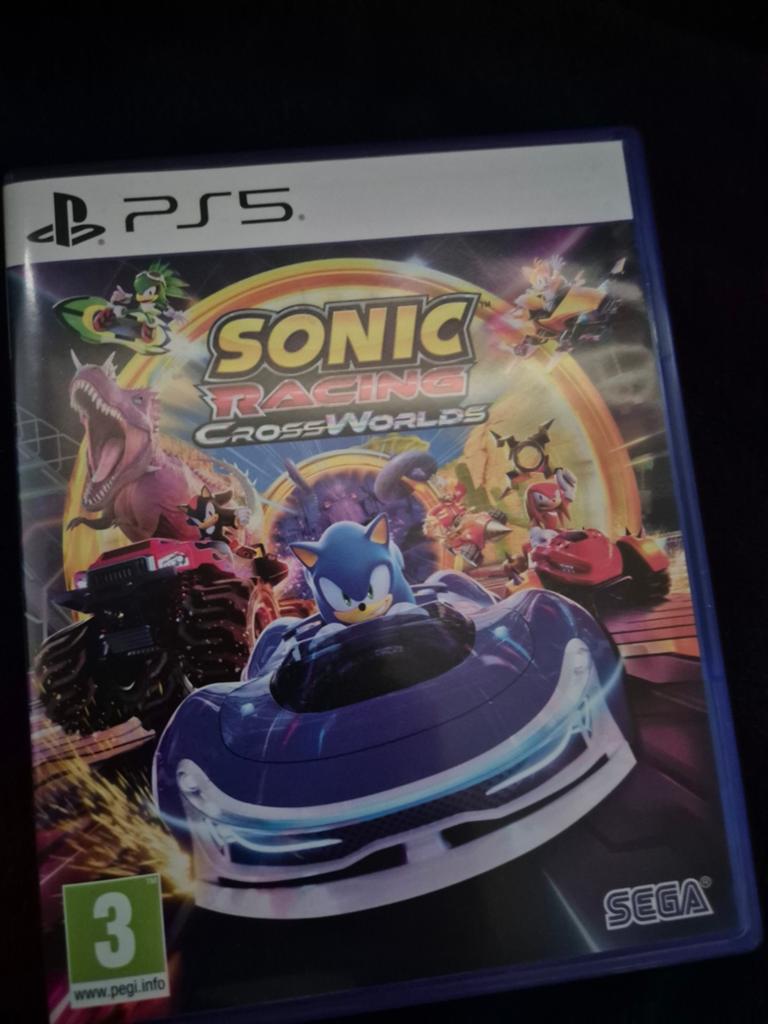 Sonic Racing Cross Worlds PS5 - Raceplezier voor iedereen!, Ophalen, Racen en Vliegen, Zo goed als nieuw, Eén computer