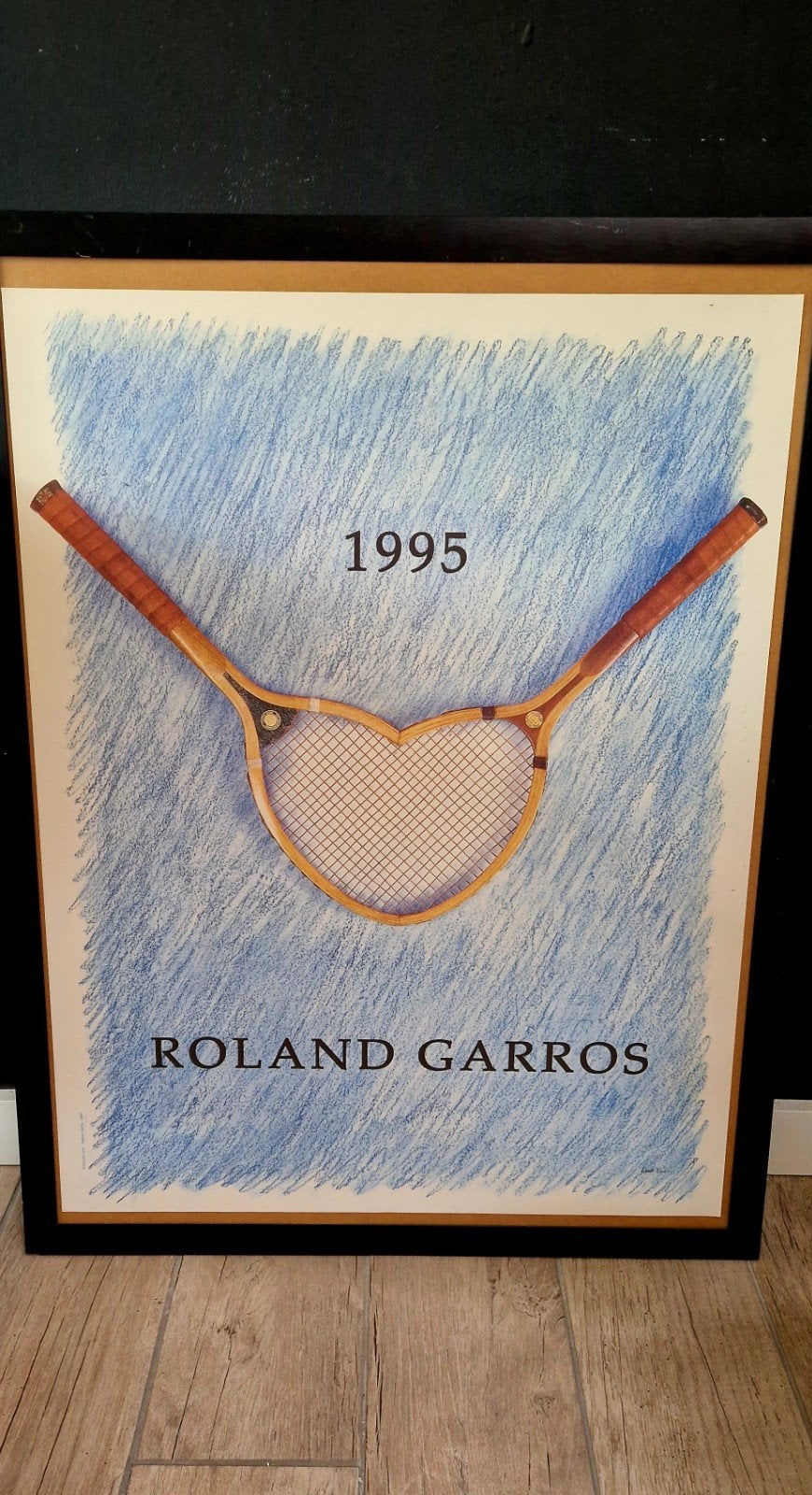 Affiche Roland Garros 1995 - Donald Lipski, Rechthoekig Staand, Ophalen of Verzenden, Zo goed als nieuw, Sport