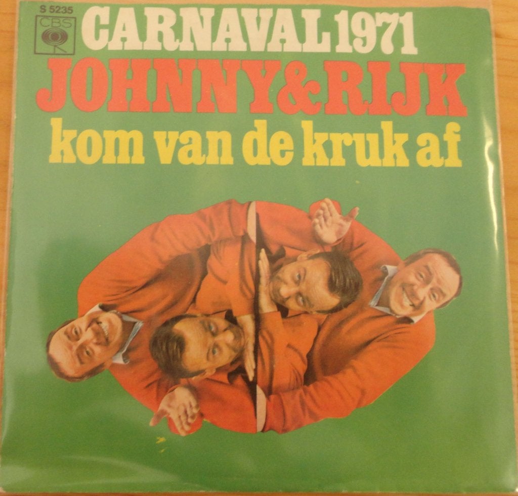 Johnny & Rijk > Kom van de kruk af, Ophalen of Verzenden, Gebruikt, 7 inch, Nederlandstalig
