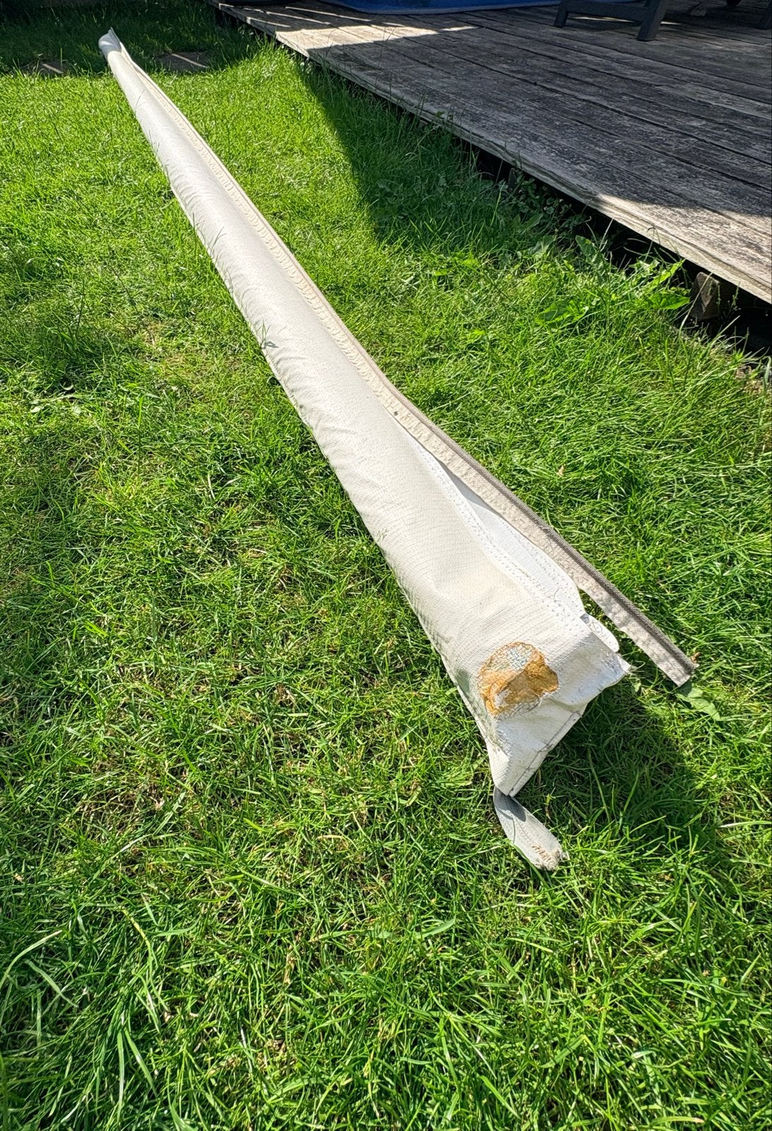 Thule Omnistor Zakluifel 335cm - Voor onderdelen/klusser, Caravans en Kamperen, Caravan accessoires, Ophalen, Gebruikt