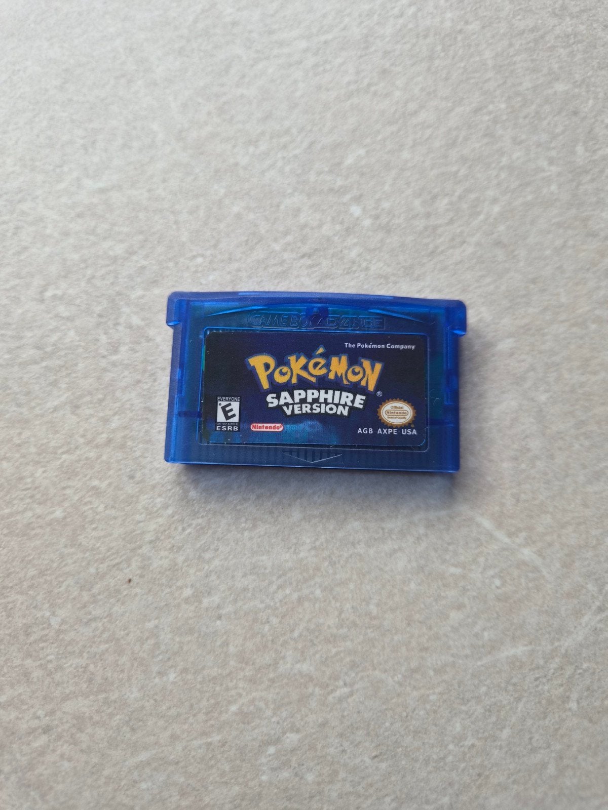 Gameboy Advance - Pokémon Sapphire, Spelcomputers en Games, Games | Nintendo Game Boy, Gebruikt, 1 speler, Ophalen of Verzenden
