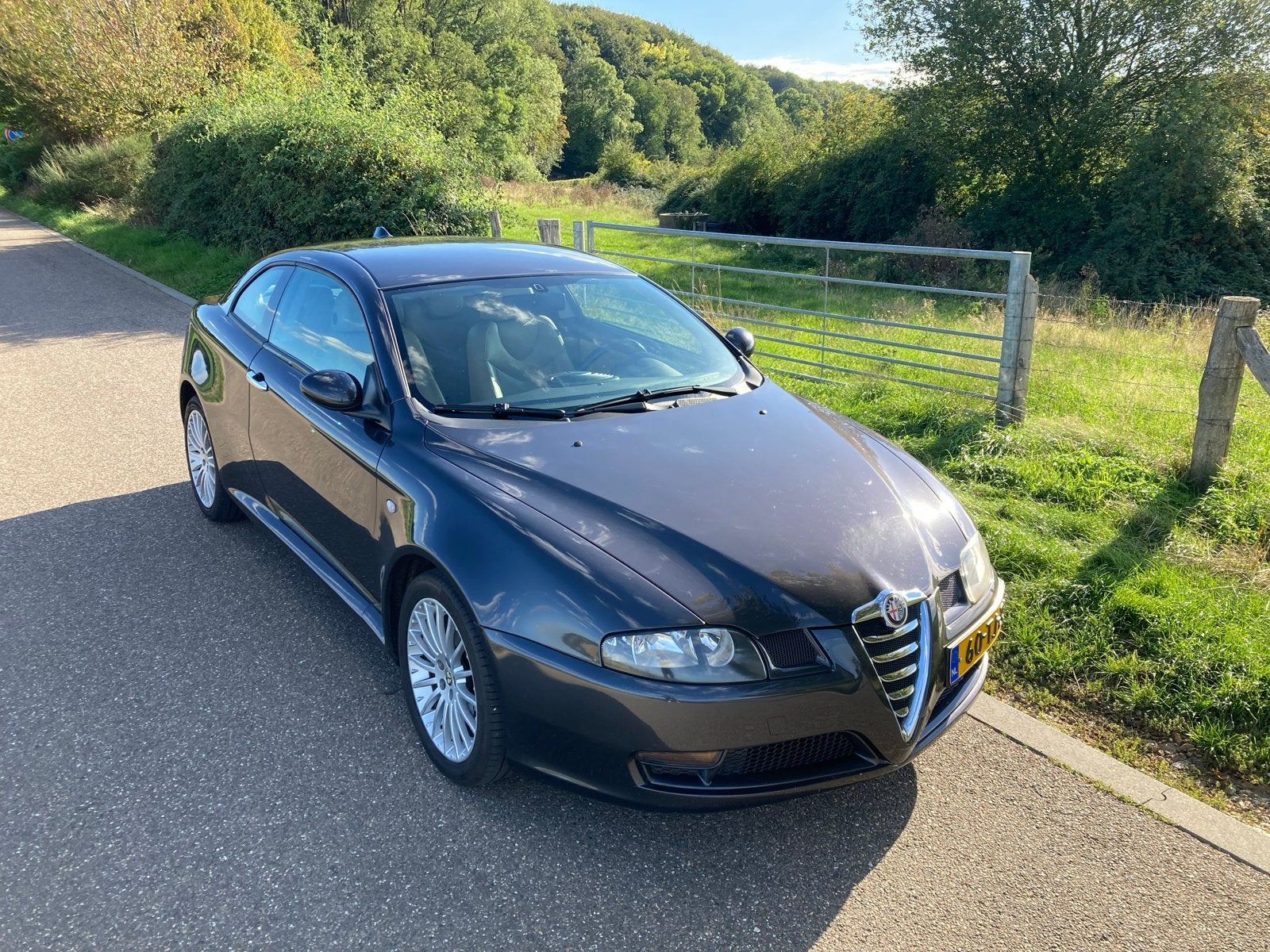 Alfa Romeo GT 1.8 TS 2006 Grijs, Auto's, Voorwielaandrijving, Beige, 4 cilinders, Handgeschakeld