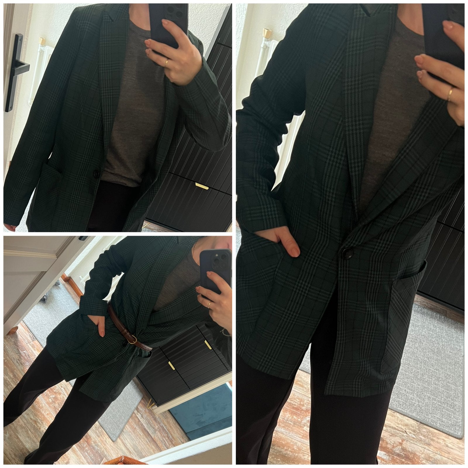 Dames single breasted blazer, Kostuum of Pak, Zwart, Ophalen of Verzenden, Zo goed als nieuw