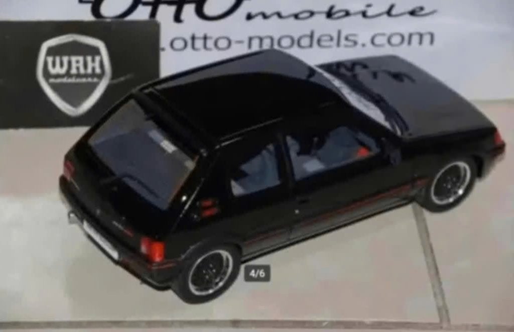 1:18 Peugeot 205 GTi Gutmann Otto mobile OT796 in box WRH, Verzenden, Zo goed als nieuw, Auto, OttOMobile