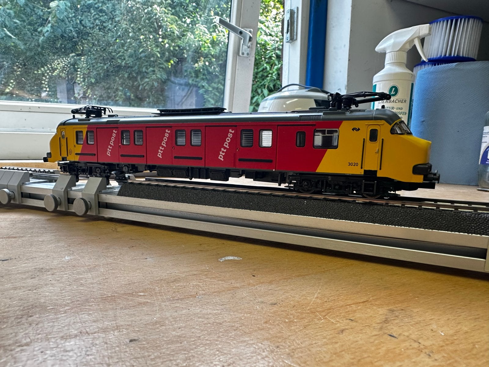 Märklin Motorpost 3389 PTT Post - Zo goed als nieuw, Wisselstroom, Locomotief, Ophalen of Verzenden, Zo goed als nieuw