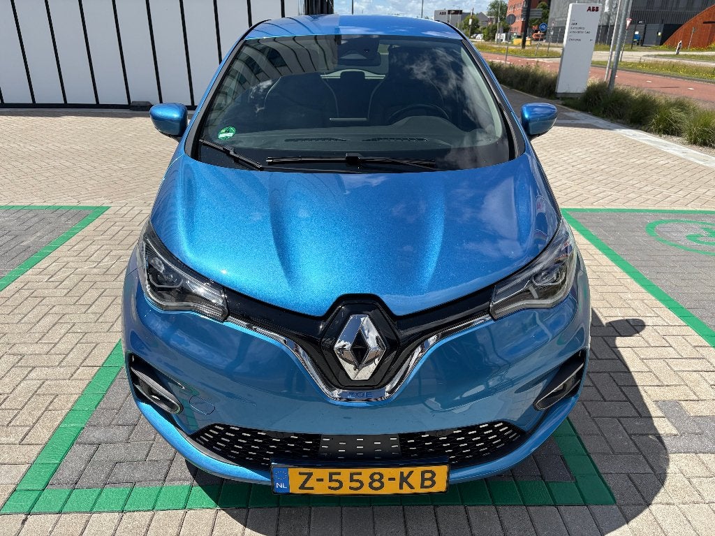 Renault ZOE, R135 52 kWh 3-Fase (Huur Accu), Auto's, Blauw, 180 min, Elektrisch, Particulier