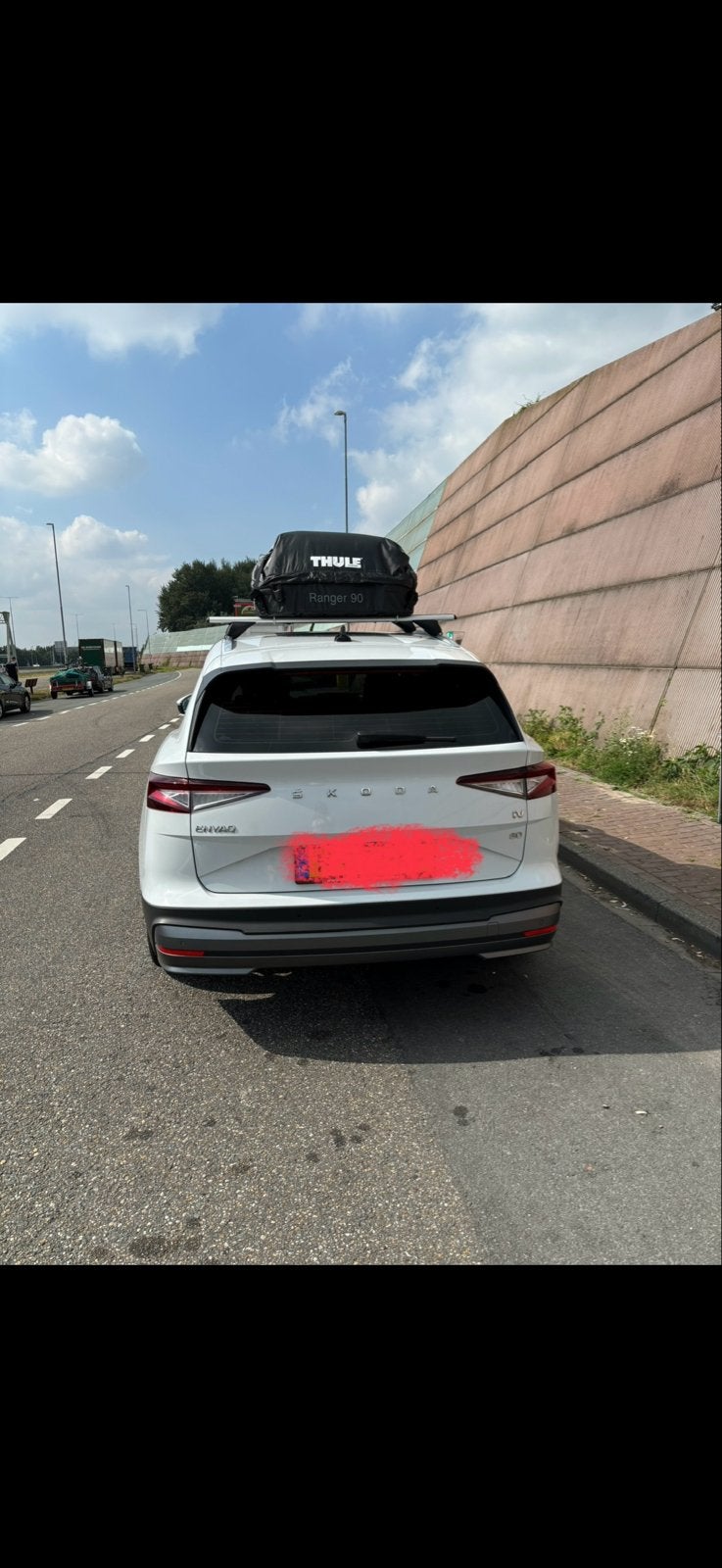 Thule Ranger 90 opvouwbare dakkoffer, Ophalen, Zo goed als nieuw
