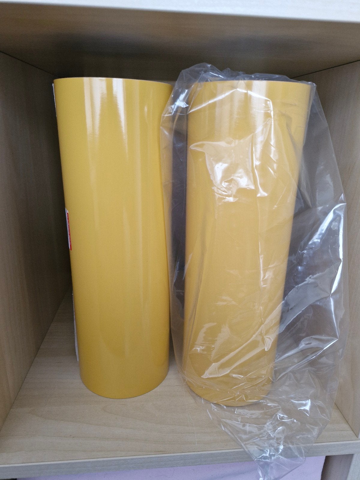 Gouden snijvinyl rollen 30.5cm x 14m (2 stuks) voor Cameo, Ophalen of Verzenden, Nieuw