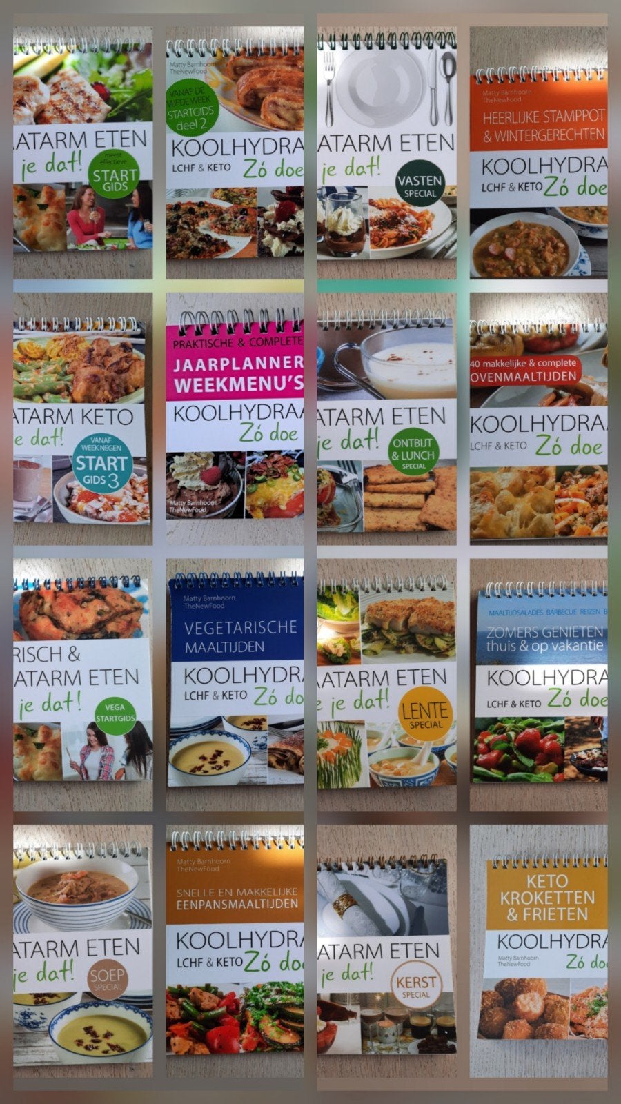 16x Koolhydraatarm eten, zo doe je dat! - Matty Barnhoorn, Ophalen of Verzenden, Zo goed als nieuw, Gezond koken