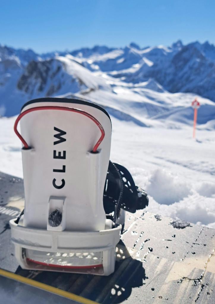 Snowboard 160cm met Clew bindingen. Met Originele Doos!!!, Ophalen, Gebruikt, Board