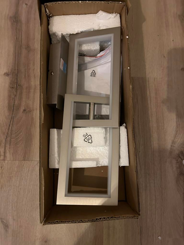 Wofi Muriel 133 LED Wandlamp - Nieuw in doos, Ophalen, Nieuw, Metaal