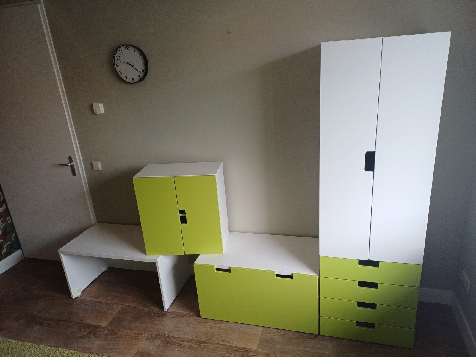 IKEA Småstad Kledingkast met Opbergmogelijkheden, Ophalen, Gebruikt