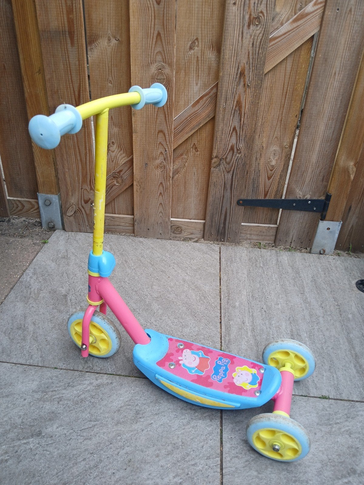 Peppa Pig kinderstep met 3 wielen, Ophalen, Gebruikt, Gewone step