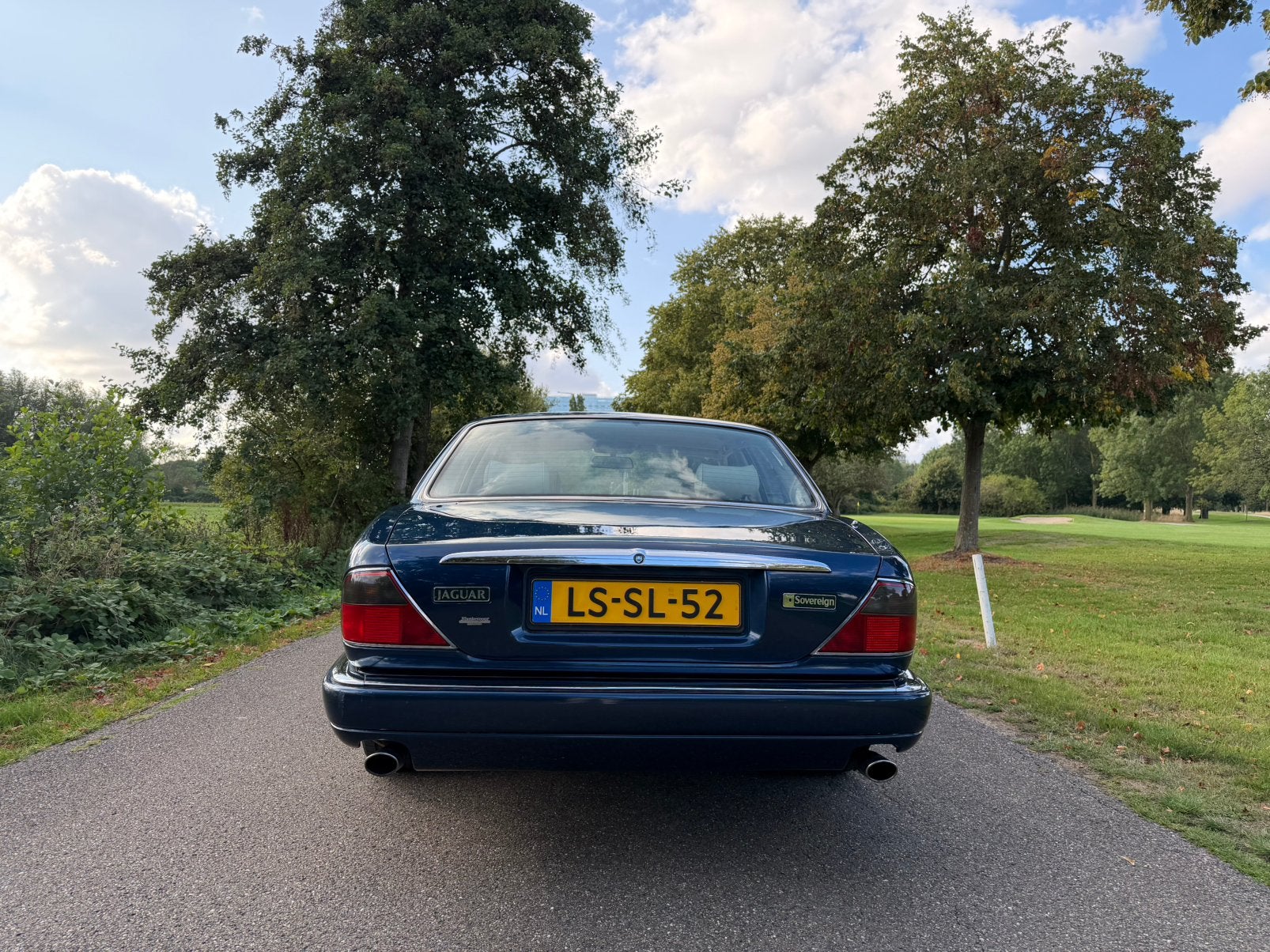 Jaguar Sovereign 3.2 6 in lijn AUT 1995 Blauw/Cruise/Leder, foto 6