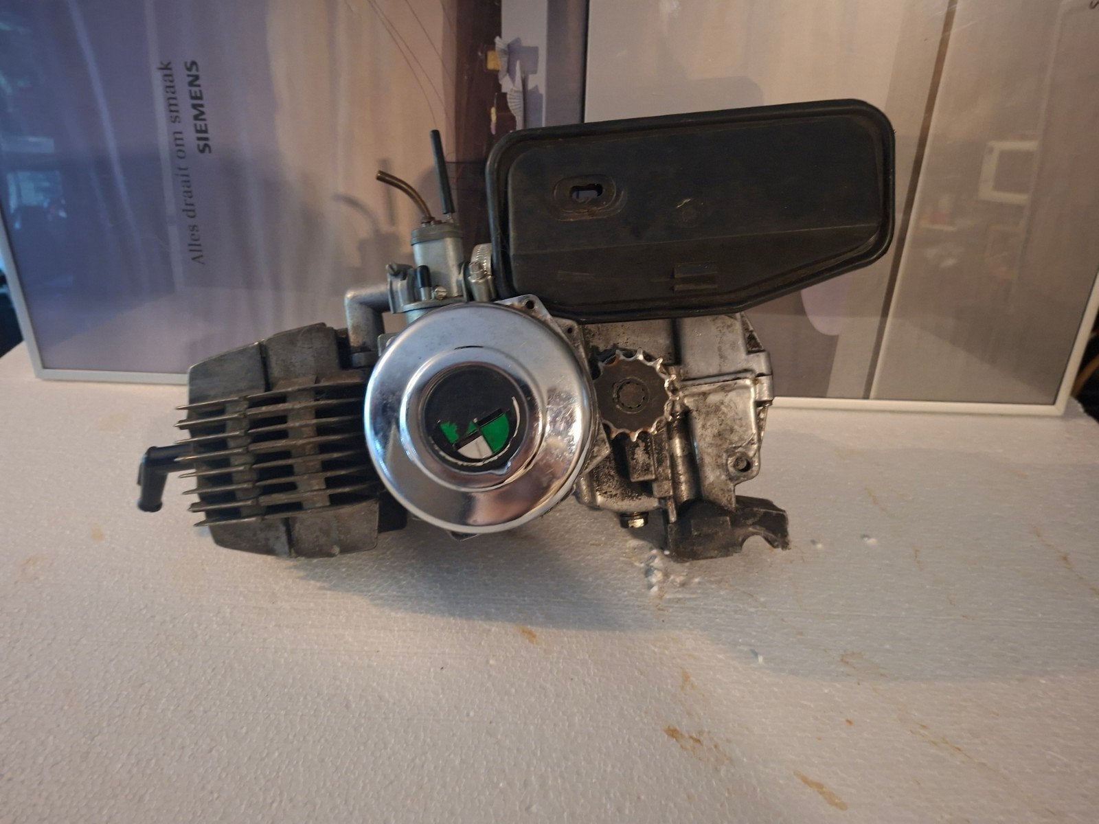 Puch maxi oldtimer Puch motorblok puch brommer onderdeel, Ophalen of Verzenden, Gebruikt, Blok