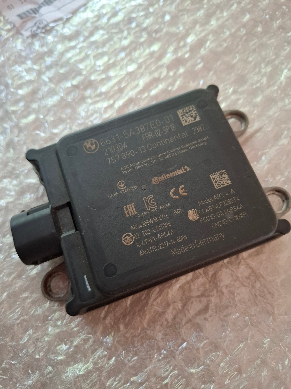 ACC Sensor BMW 6631-5A387E0-01 - Origineel, Auto-onderdelen, Ophalen of Verzenden, Nieuw, BMW