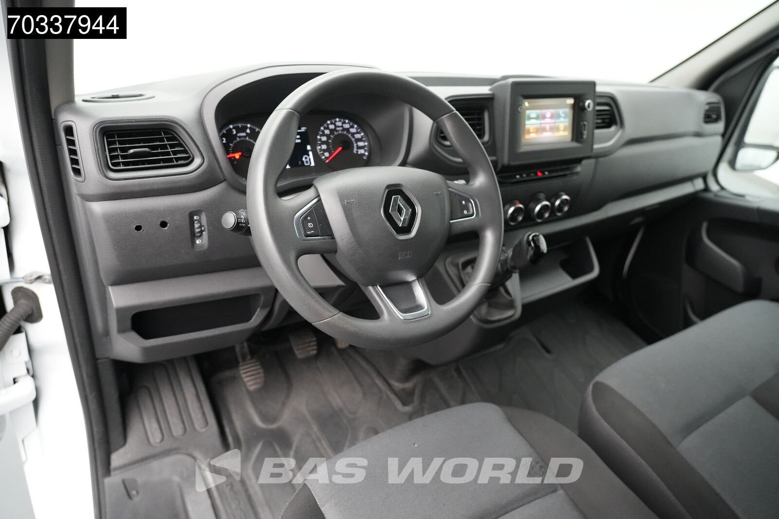 Renault Master 145PK Bakwagen Achterdeuren Zijdeur Airco Nav, 145 pk, Stof, Euro 6, 4 cilinders