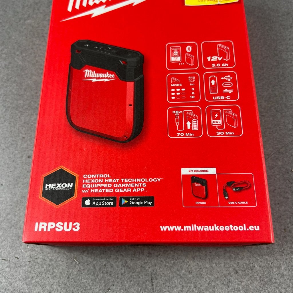 Milwaukee IRPSU3-0 Verwarmde Gear Power Source USB-C Cord, Ophalen of Verzenden, Gebruikt