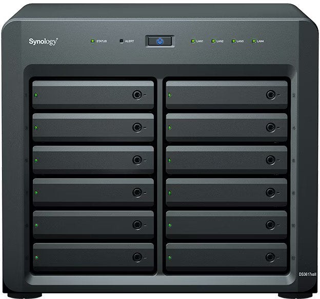 Synology DiskStation DS3617xsII, Computers en Software, NAS, Ophalen of Verzenden, Zo goed als nieuw