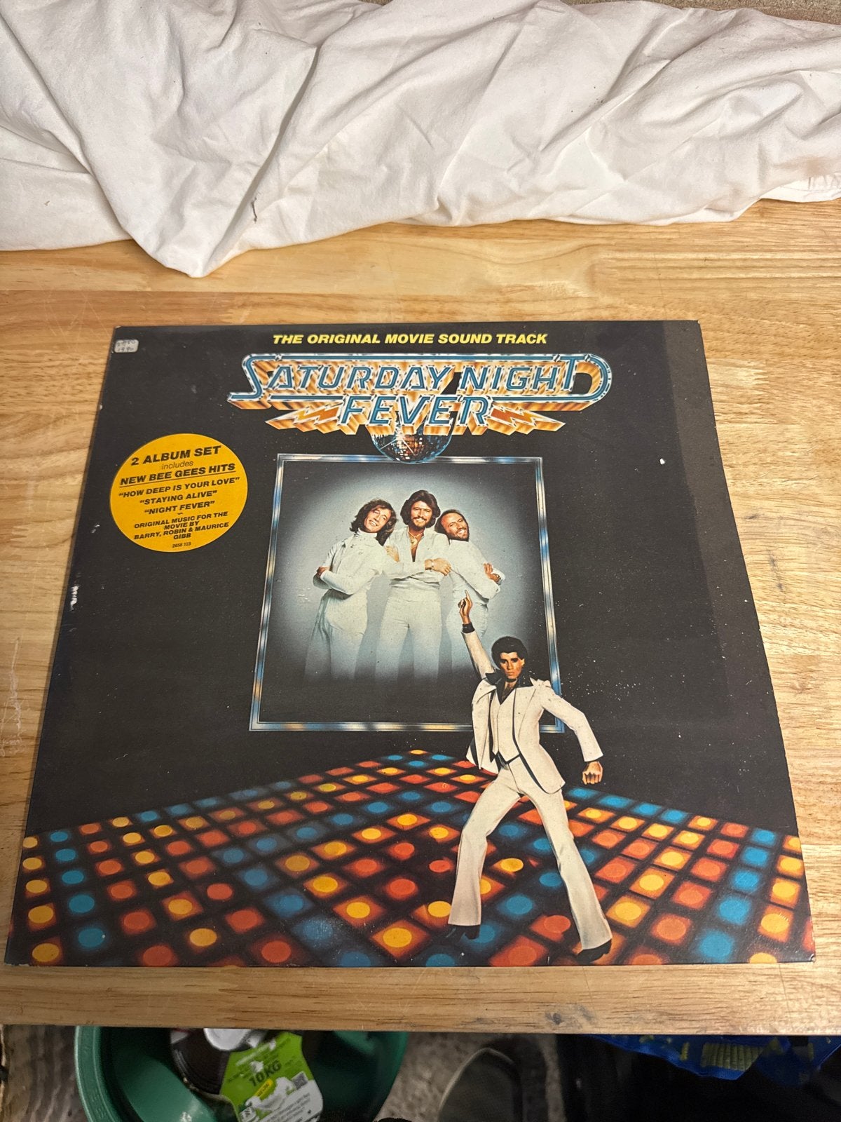 Saturday Night Fever Soundtrack LP (2 Album Set), Gebruikt, Pop, Ophalen of Verzenden, 12 inch