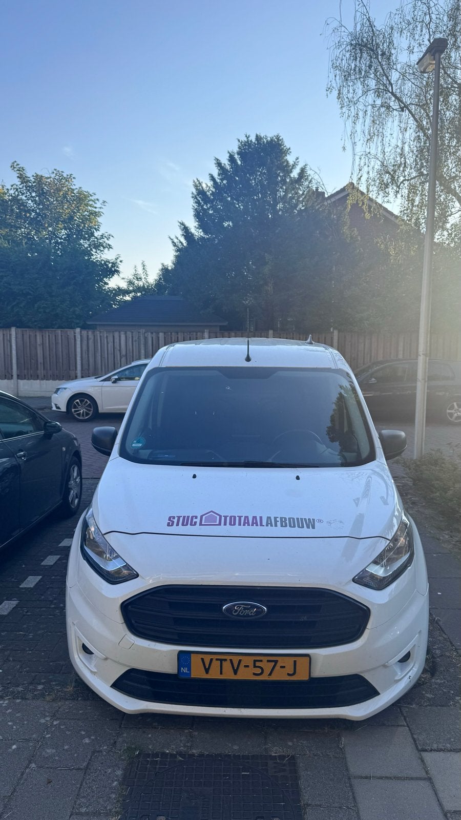 Ford Transit Connect 230 L2 1.5 Tdci 100pk High Payload, Auto's, Bestelauto's, Stof, Euro 6, 4 cilinders, Wit